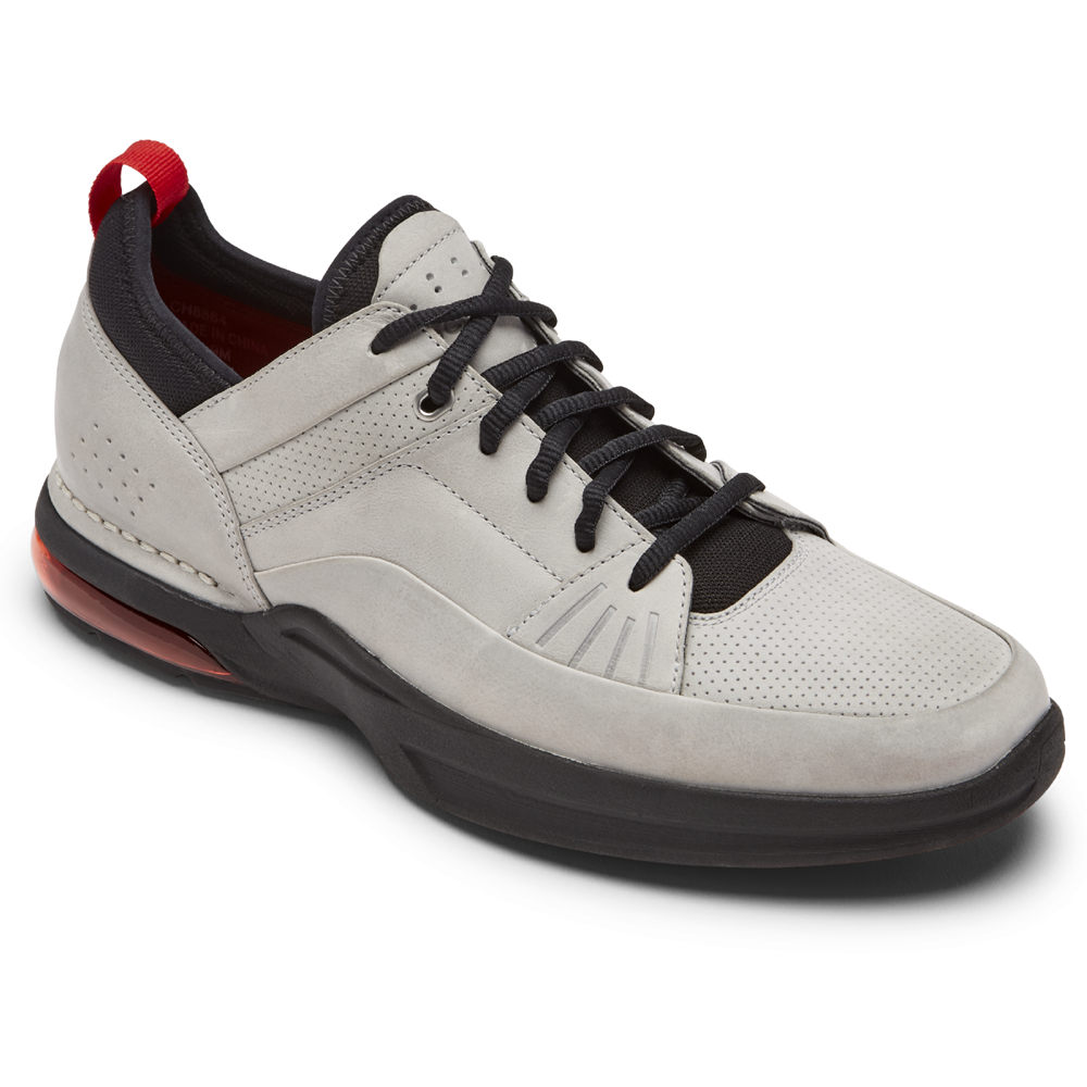 Rockport Singapore Mens Sneakers - Howe Street Lace Up Grey - AX5029637